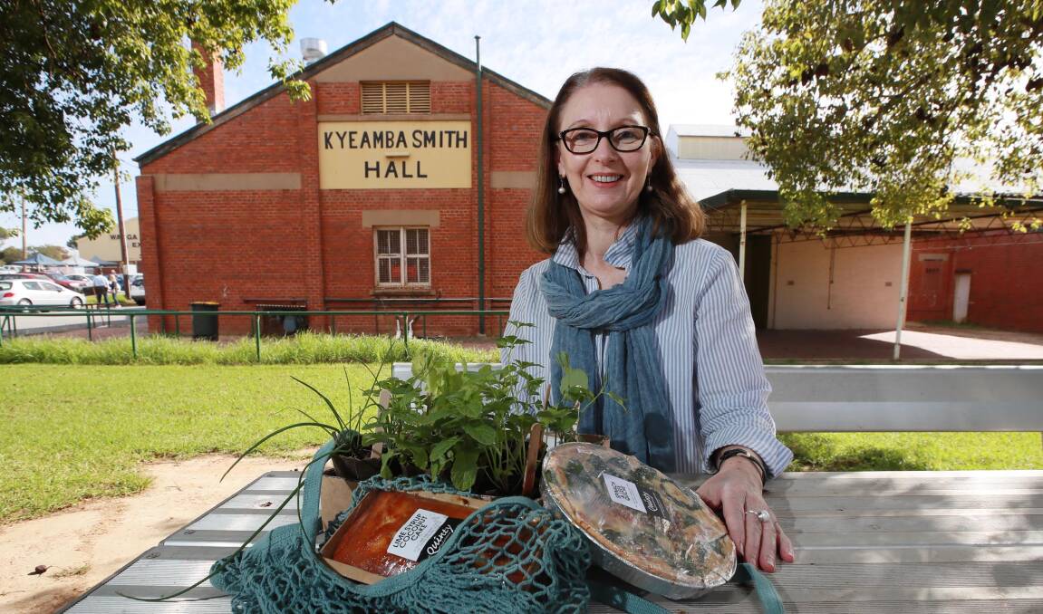 PLAN B: Jennie Meiklejohn is running the River and Wren markets online during the Anzac Day weekend. Picture: Les Smith