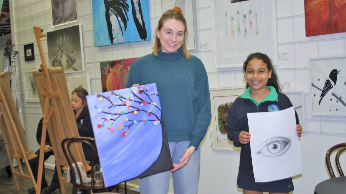 12-year-old art prodigy discovers talent in lockdown