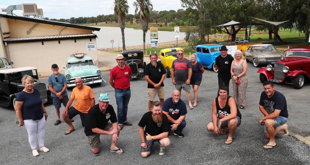 EARLY BIRDS: Car enthusiasts from around the country are descending upon Wagga for the 2021 Riverina Rumble. Picture: Emma Hillier