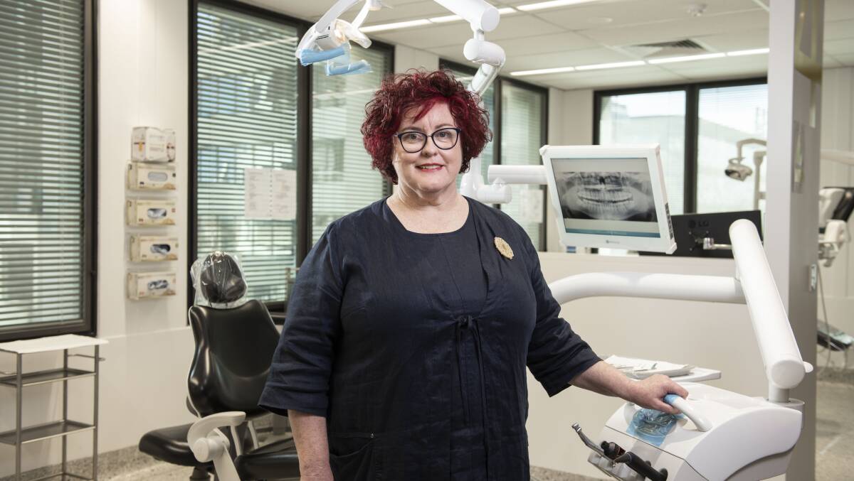 OPEN WIDE: Wagga dentist Kathleen Matthews. Picture: Contributed