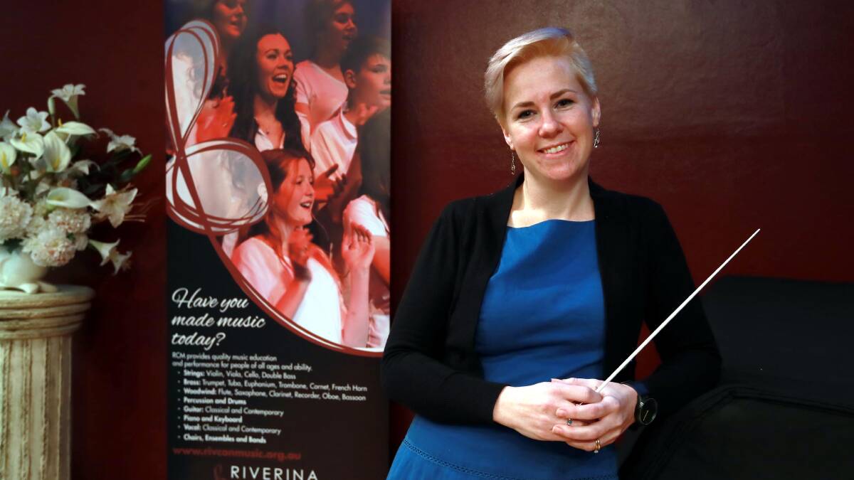 VIRTUOSO: Tamara Spencer started off as a disciple at the Riverina Conservatorium of Music and is now one of the masters. Picture: Les Smith