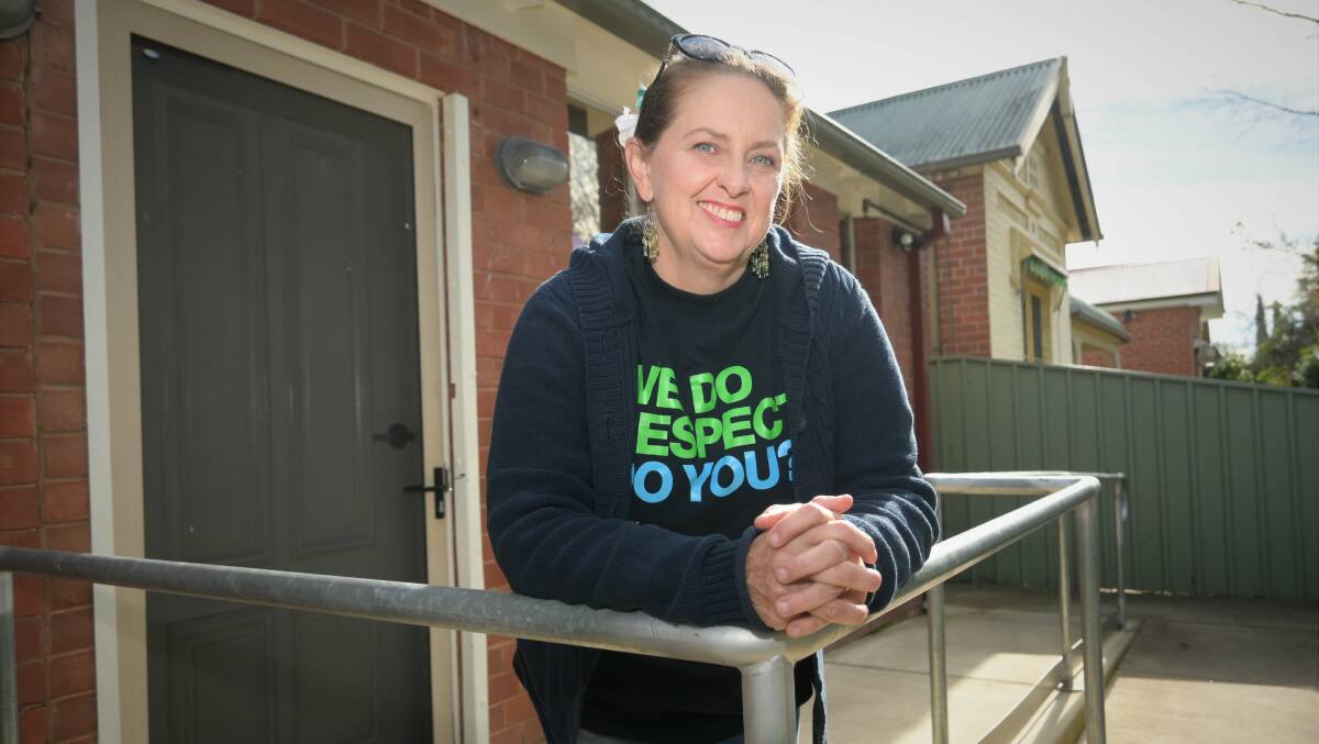 BATTLE GOES ON: Wagga Women Health Centre president Jenny Rolfe-Wallace said the fight to tamp down on domestic violence still goes on, even after the conclusion of project DV2650. They hope to take their campaign all across the state. Picture: Kenji Sato