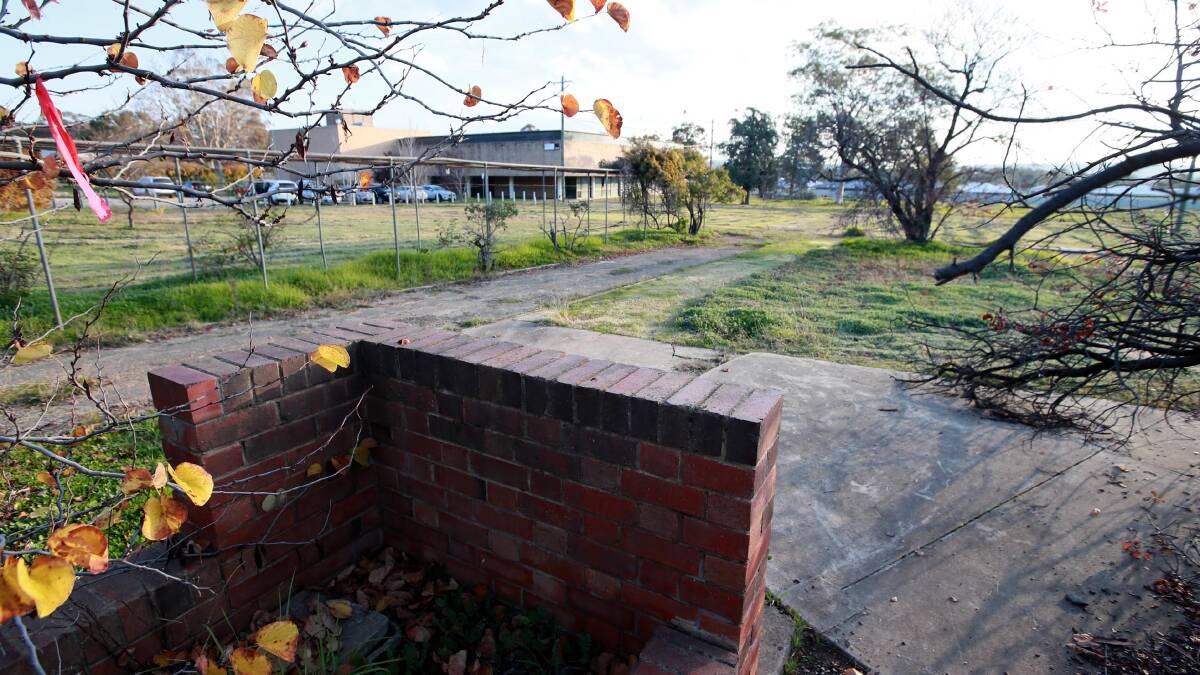 BUILD HERE: The site of the old Charles Sturt University campus is going to be turned into a large aged care home. Picture: Les Smith
