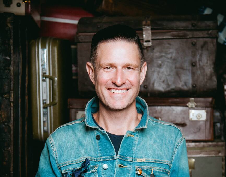 MUG SHOT: Wil Anderson will be returning to Wagga to recount the time he got arrested at the airport. Picture: Contributed