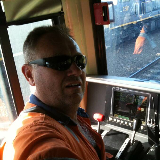 LOSS FOR JUNEE: John Kennedy will be forever remembered by his fellow railway workers as a passionate train driver and a good-natured bloke. Picture: Supplied