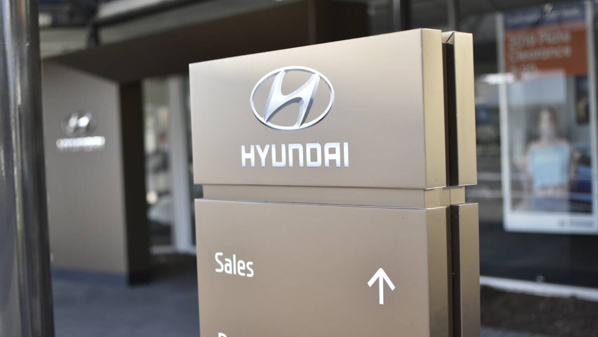Wagga Motors predicts Hyundai shortages coming down the pipeline. Picture: Kenji Sato