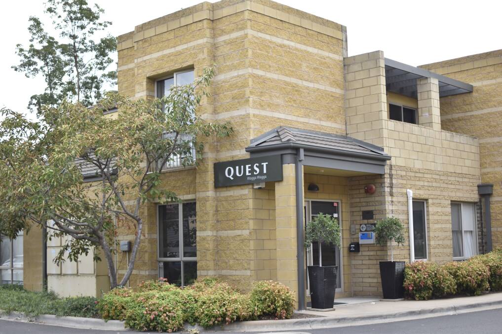 UP FOR GRABS: Quest Apartment Hotels' Wagga branch has been listed on the market. All 43 serviced apartments have been put up for a 21.5-year lease, with a current asking price of $1.99 million. Picture: Kenji Sato