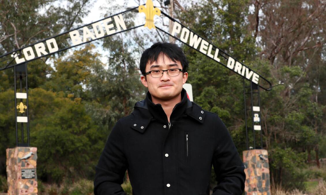 WHAT'S IN A NAME: Kenji Sato weighs into the debate surrounding Lord Baden Powell Drive. Picture: Les Smith