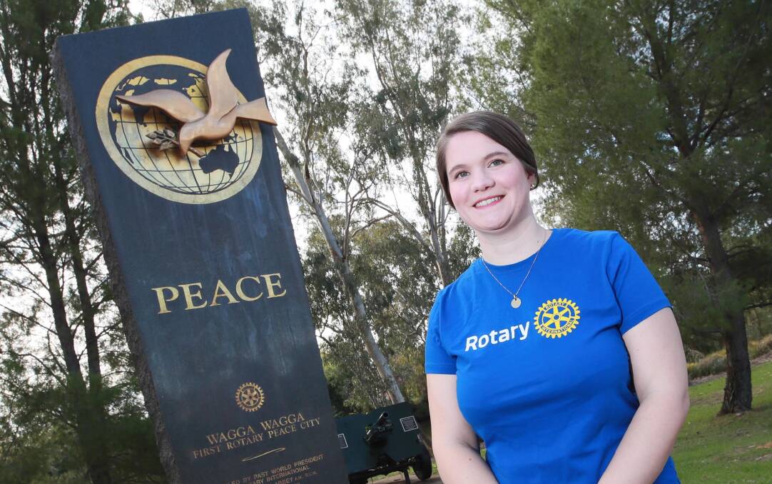 NEW GUARD: Geraldine Rurenga is a stalwart member of the Murrumbidgee Rotary Club in Wagga, and she will become the youngest rotary district governor in history. Picture: Les Smith