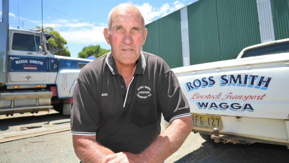 KEEP ON TRUCKIN: Ross Smith is perhaps Wagga's most well-known truck driver, but he will be settling down for retirement. Picture: Kenji Sato