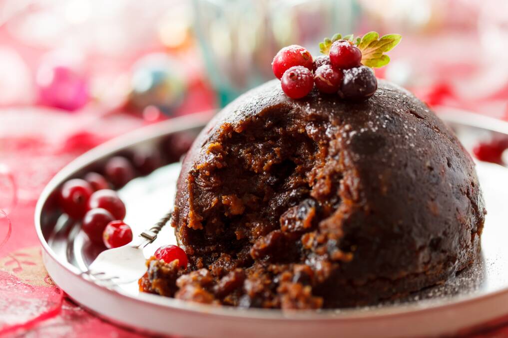 YUMMY: The Christmas, or plum, pudding has been an enduring tradition since the 14th century. Many puddings include 'tokens' such as threepence. 