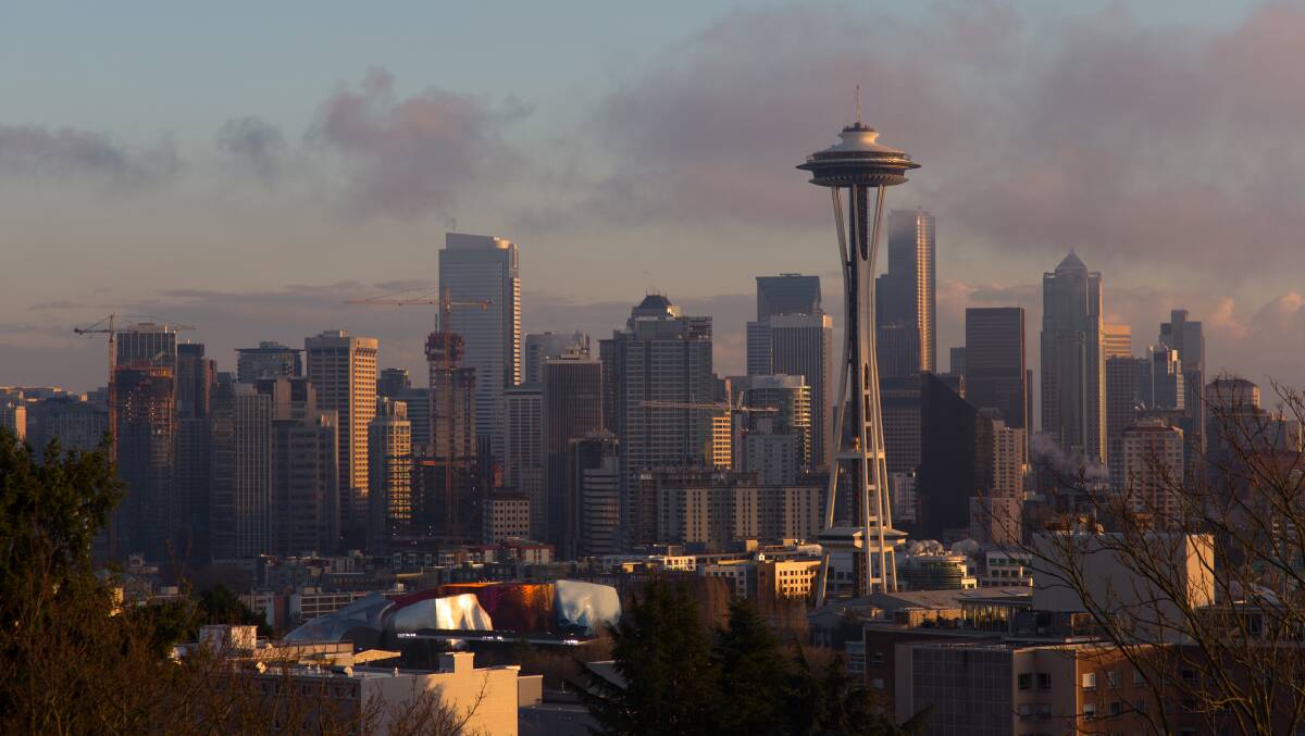 The Seattle skyline features the iconic space needle. PIC: Howard Frisk, courtesy of Visit Seattle