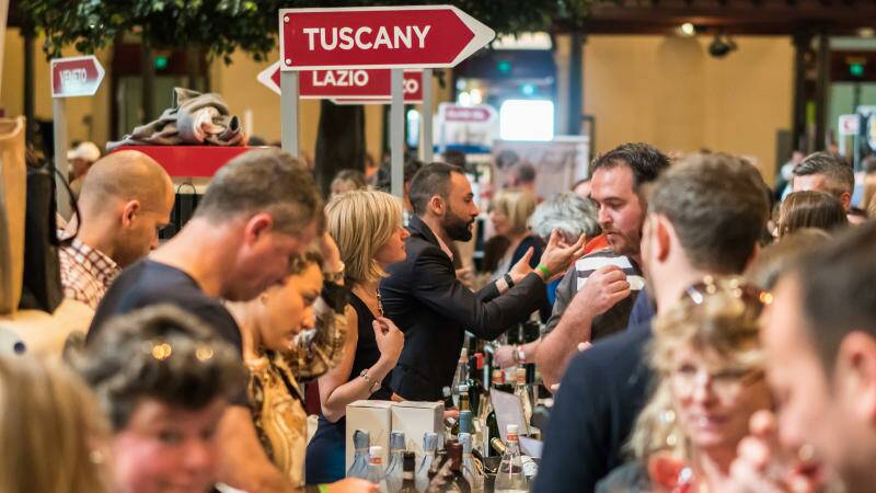 Sample some of the best wine Italy has to offer in the Wine Zone.