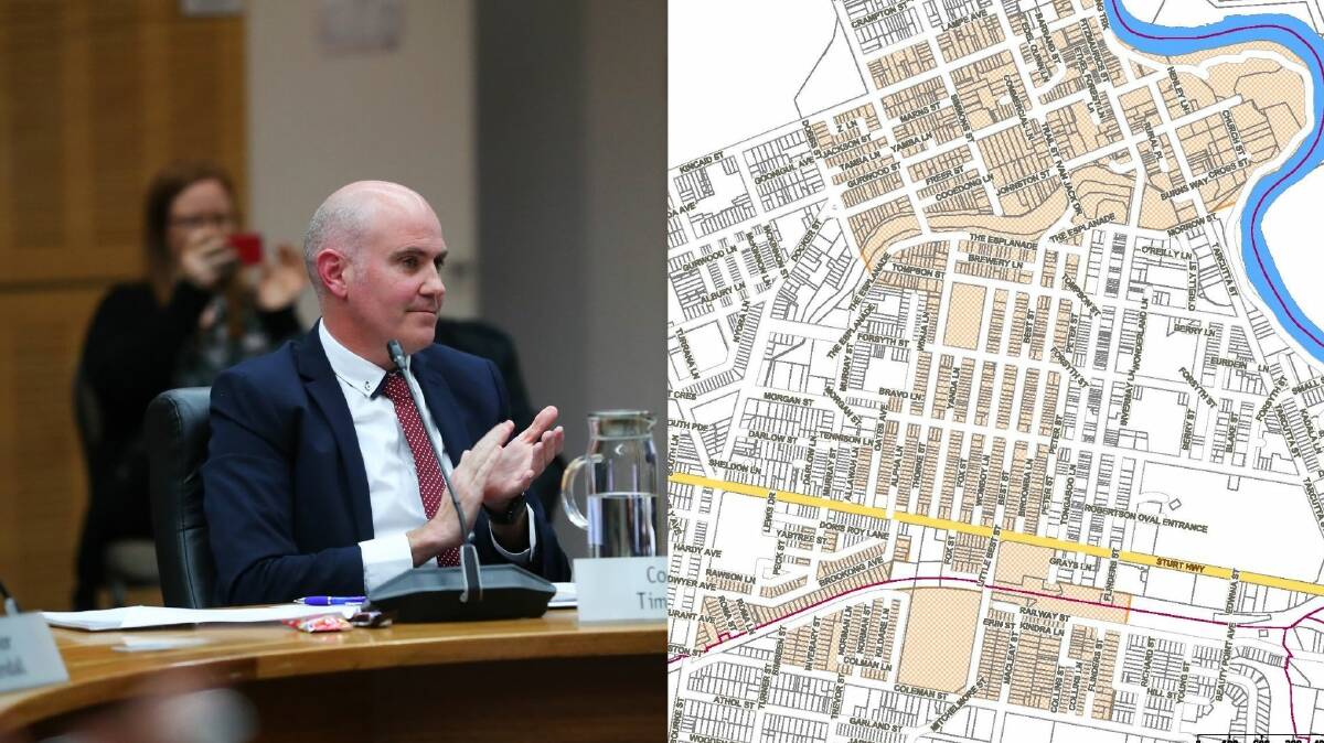 DELAYED: Councillor Tim Koschel has voiced his concern about having a "blanket rule" for planning in the heritage conservation area. Pictures: Emma Hillier/WWCC