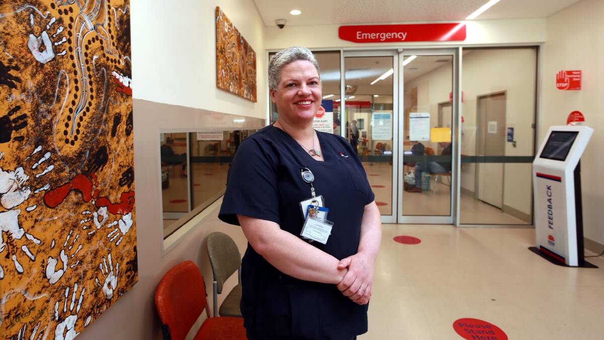 EXPERT: Wagga Base Hospital's Ruth Scanlan has been an emergency department nurse for 20 years. Picture: Les Smith