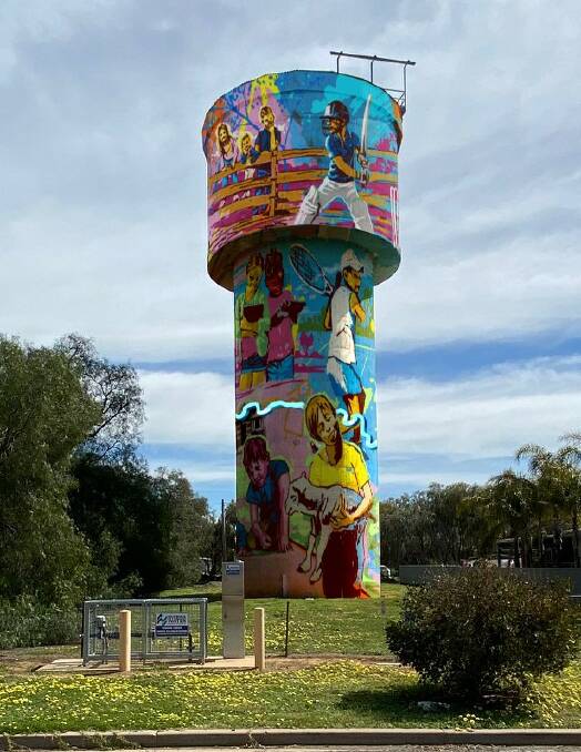The proposed artwork. Picture: Lockhart Shire Council