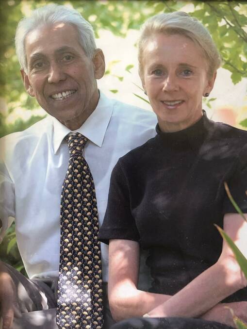 TREASURED: Bimal and Annie Aichroy were together for many years. Picture: Supplied