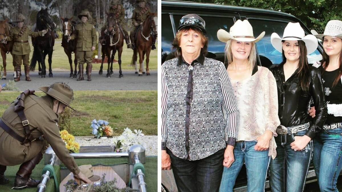 LEGACY: Debby Miller will live on through all those she has met in the equestrian community. She is pictured on the right with her daughter Deb, granddaughter Tammie and great granddaughter Hope. Pictures; Supplied