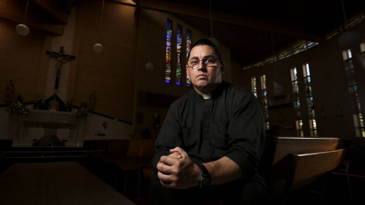 THOROUGHLY AGAINST: Wagga Catholic priest Father Brendan Lee says he doesn't support VAD under any circumstances. Picture: The Border Mail