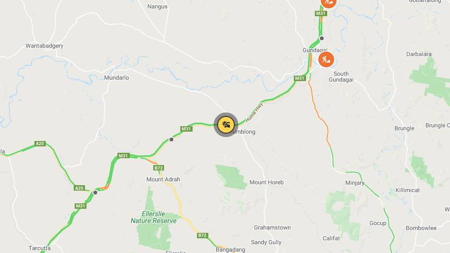 Hume Highway cleared after truck crash salvage operation