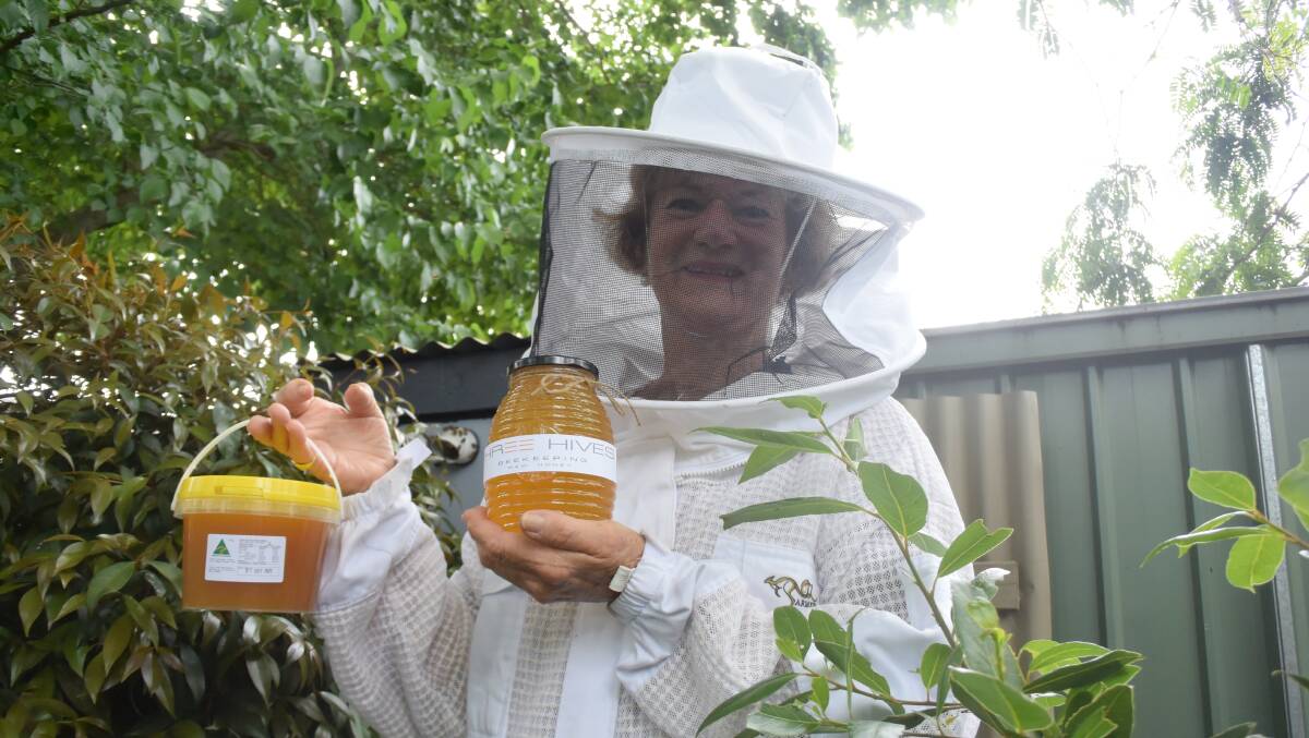 NEW PASSION: Former Wagga principal Helen O'Connell has taken up beekeeping in recent years. Picture: Catie McLeod