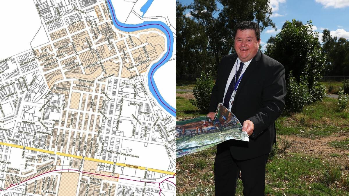 IN THE WORKS: Council's director of regional activation Michael Keys says the changes would maintain the streetscape of Wagga's heritage area: Picture WWCC/Emma Hillier