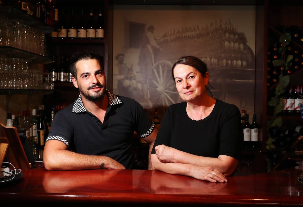 BITTERSWEET GOODBYE: Nick Gioia and Carmen Gioia will say farewell to Il Corso in the near future. Picture: Emma Hillier