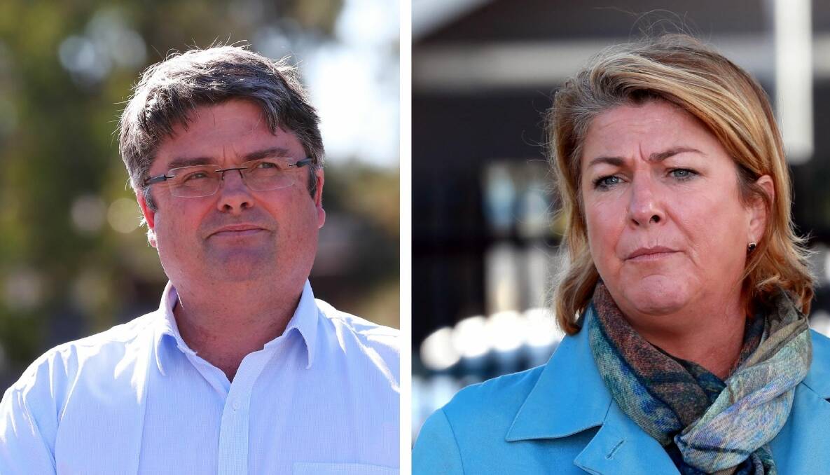 NEGOTIATIONS CONTINUE: Wagga City Council general manager Peter Thompson says council is still working with the DPIE on a Lake Albert proposal for NSW Water Minister Melinda Pavey. Pictures: Emma Hillier/Les Smith