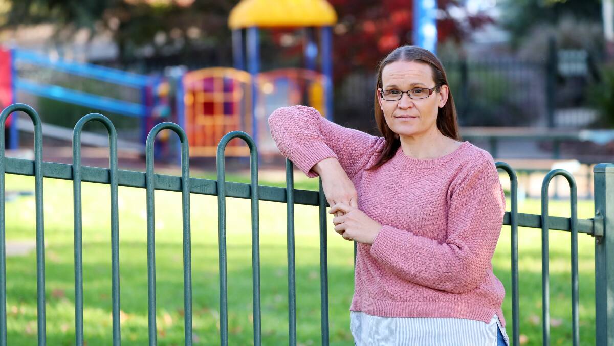 'UNCERTAIN TIMES': Wagga Family Day Care provider Shannon Castle is unsure of her next move. Picture: Emma Hillier