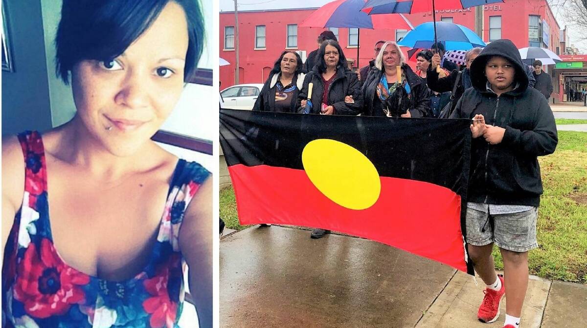 ONE YEAR ON: The NSW state coroner handed down her findings one year ago after an inquest into the death of Wiradjuri woman Naomi Williams, 27, and her unborn baby. Her family is pictured on the right.
