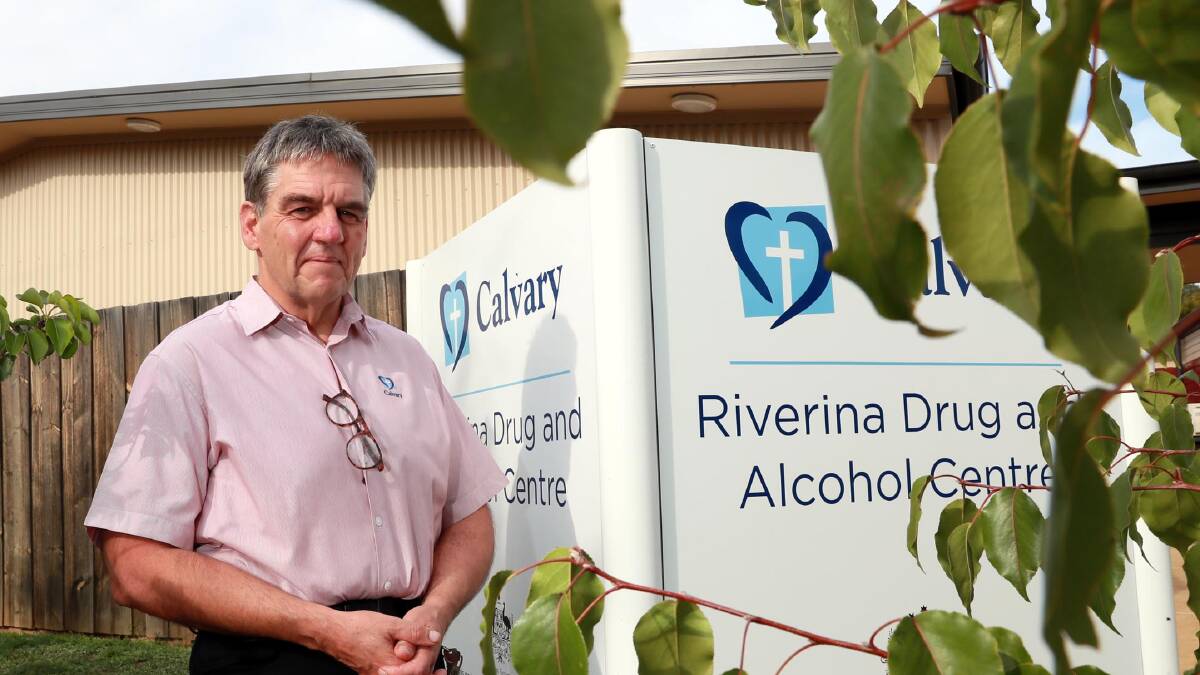 HERE TO HELP: Riverina Drug and Alcohol Treatment Centre manager Brendan McCorry says the AIHW survey's results are "not really" surprising. Picture: Les Smith