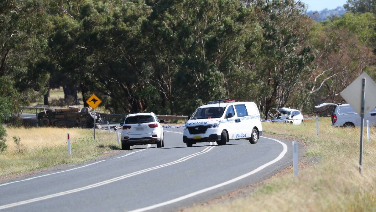 DANGER SPOT: The scene of a tragic two-car crash at the bridge that killed a Wagga man in February. Picture: Emma Hillier