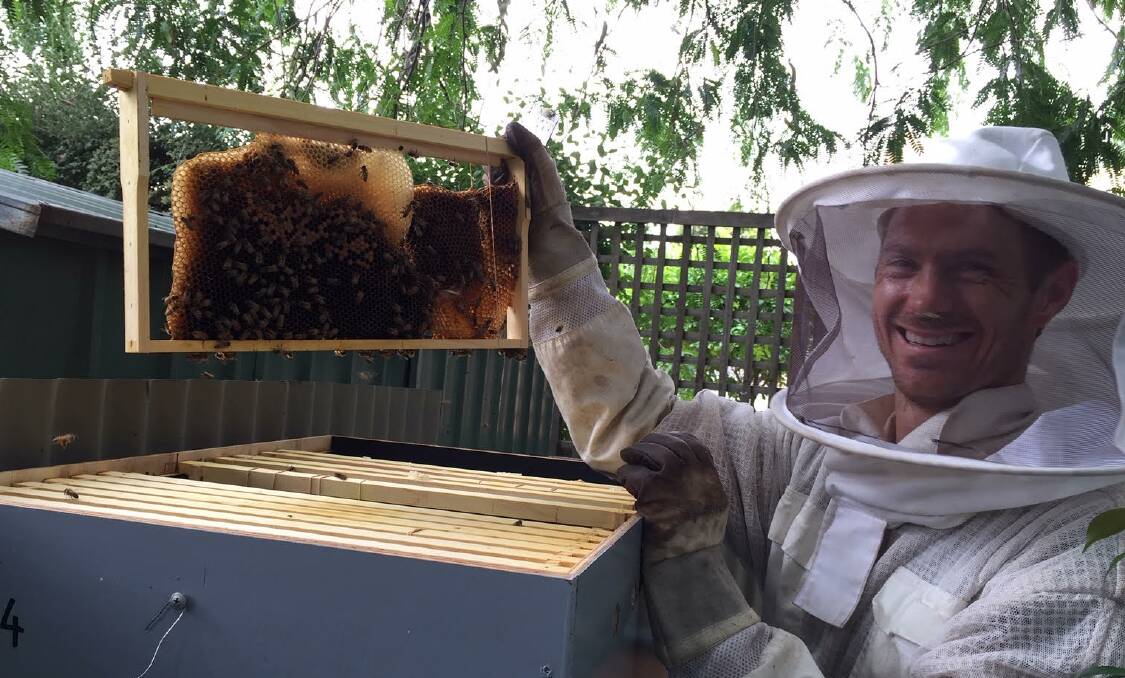 IN DEMAND: Three Hives Beekeeping's Phil Roberts. Picture: Supplied