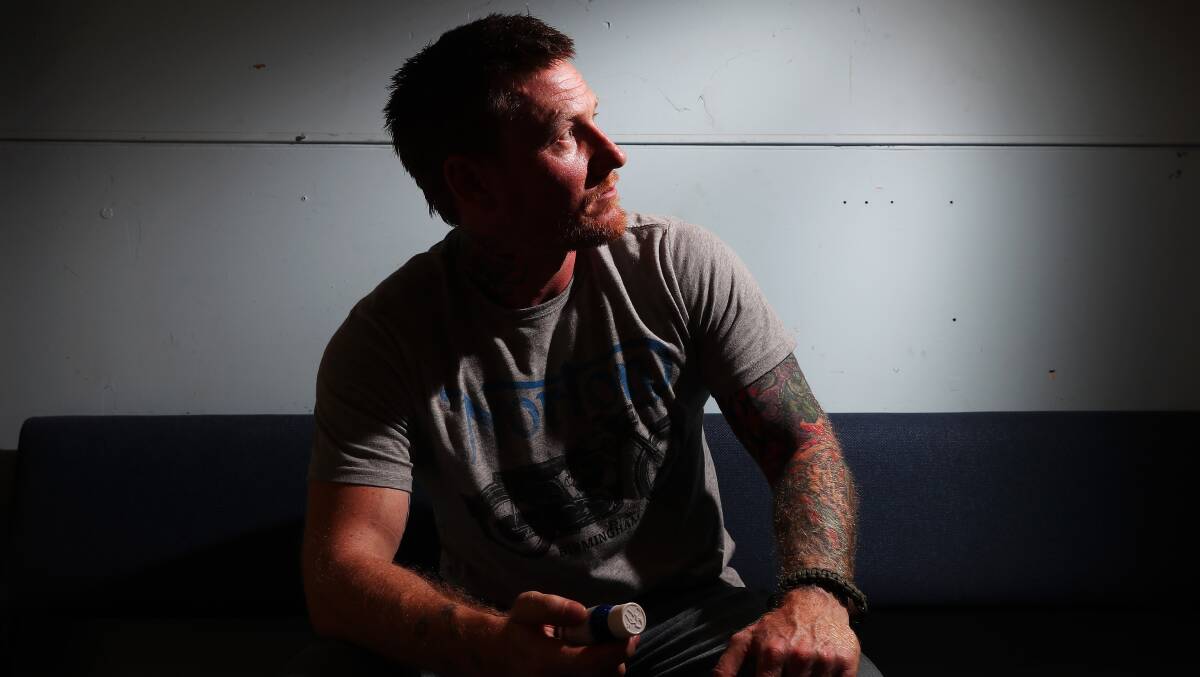 WELCOME: Jason Frost says the royal commission is "good news" and he hopes it explores new medical treatments for chronic health issues faced by veterans. Picture: Emma Hillier