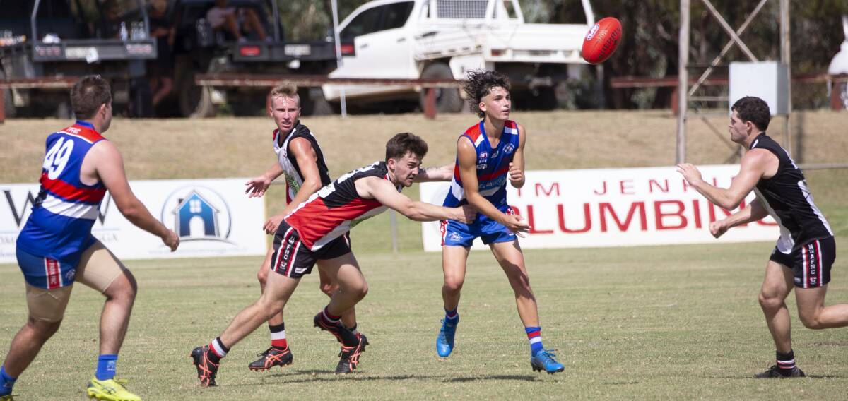 STANDOUT: Ethan Weidemann was one of Turvey Park's best in Saturday's trial against North Wagga. Picture: Madeline Begley 