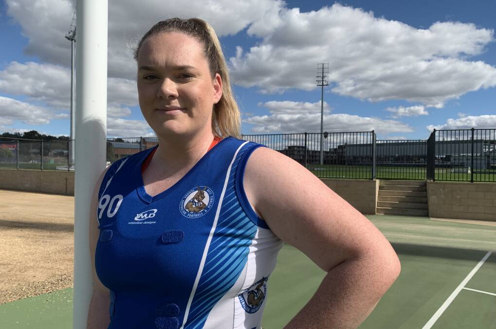 ON BOARD: Temora has enhanced its title hopes by adding sharpshooter Hannah Finemore to their squad. Picture: Jon Tuxworth