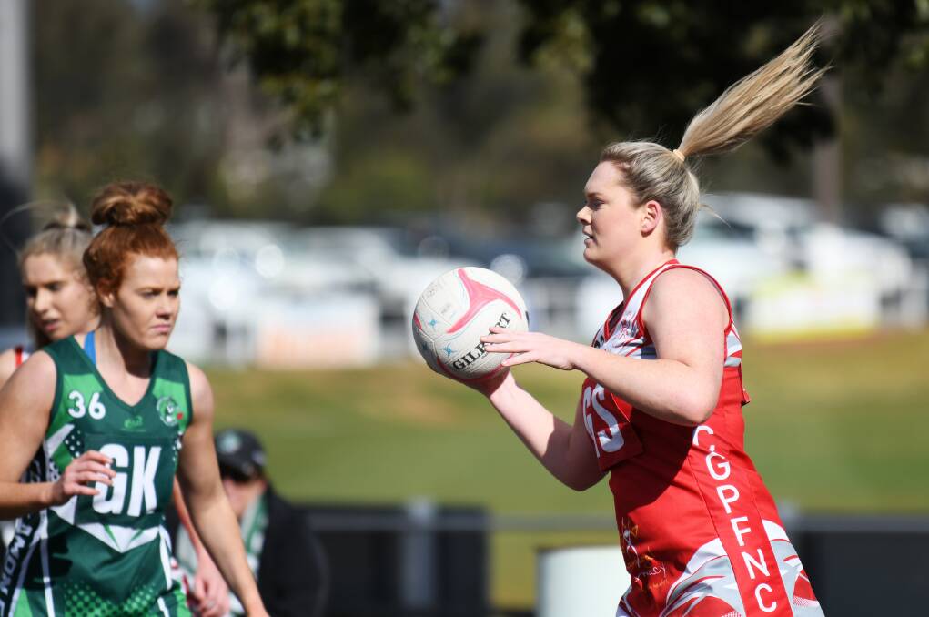 STANDOUT SEASON: Hannah Finemore won the Riverina League's player of the year award and is gunning for premierships with Uranquinty on Wednesday night and Collingullie-Glenfield Park on Saturday. 