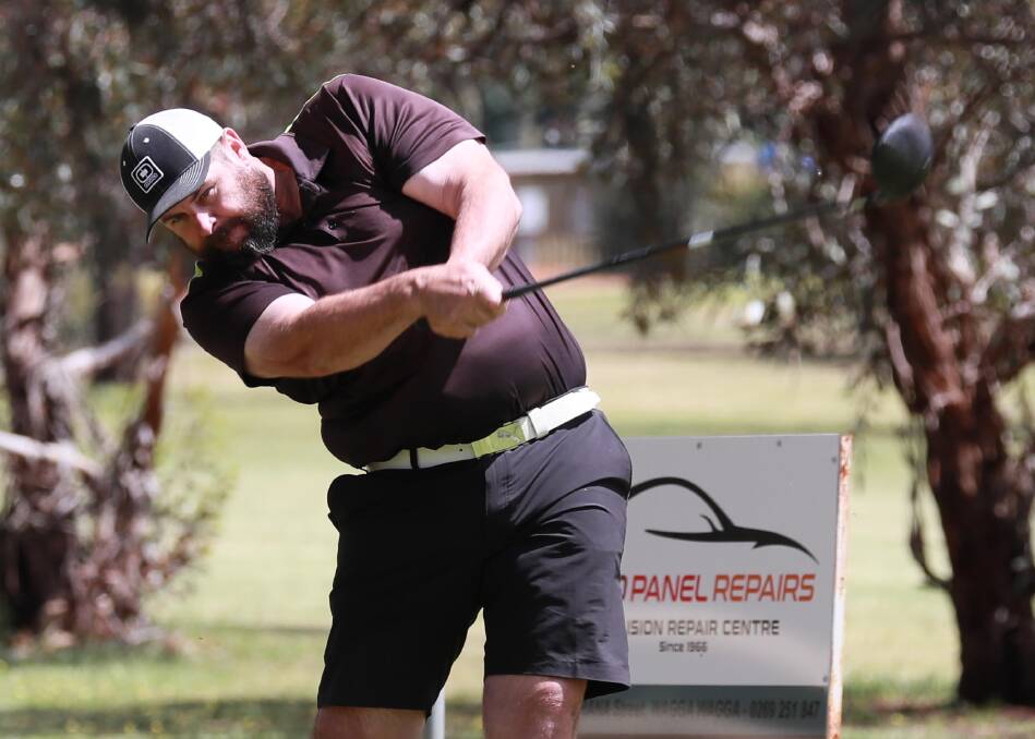 Billy Brigden defended his title at Coolamon on Sunday. Pictures: Les Smith