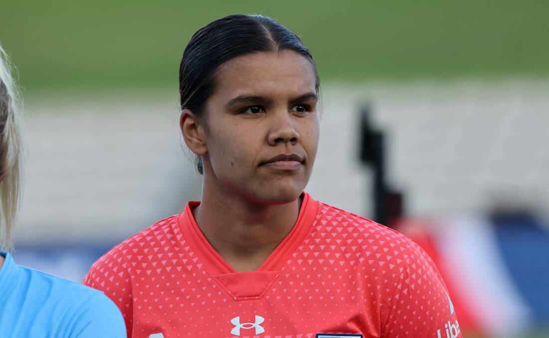 READY: Sydney FC keeper Jada Whyman is keen to reverse the result of last year's grand final in Sunday's decider against Melbourne Victory. Picture: Dan Ullman