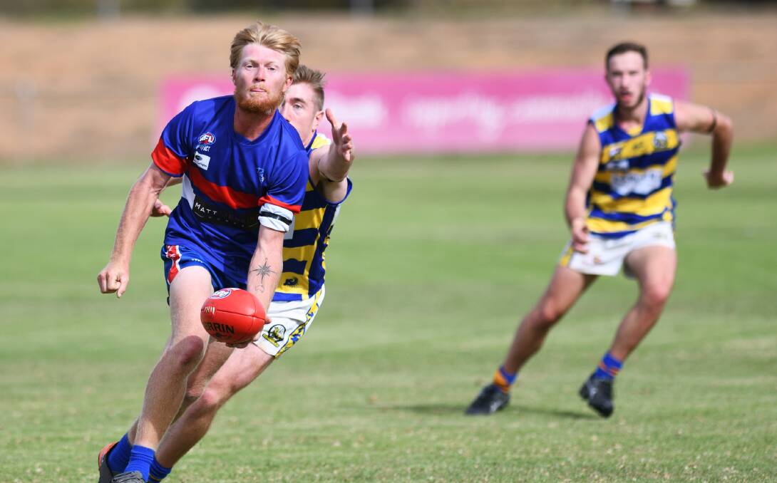 SEASON OPENER: Coolamon recruit Jeremy Sykes won't have to wait long to clash with former side Turvey Park in front of their fans. 