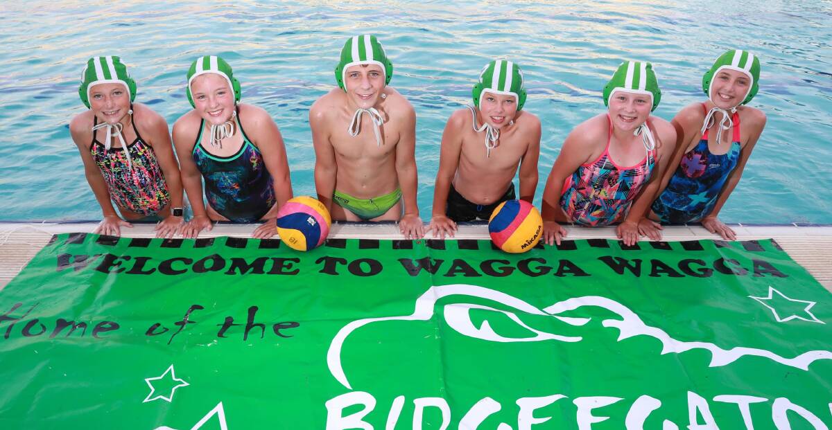 WAGGA TALENT: Lucy Hall, 12, Ella Creighton, 12, Rory Middleton, 14, Archie Stoll, 13, Olivia Cecchini, 12 and Beatrice Wilson, 11.
