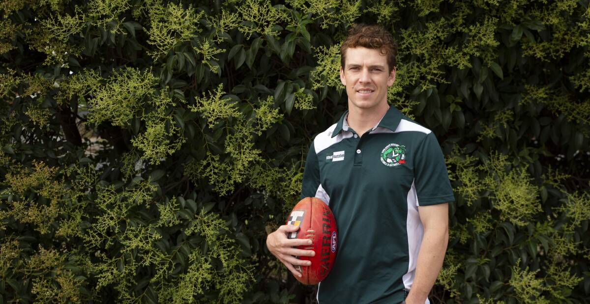 READY TO GO: Sydney recruit Allister Clarke is excited about his first season with Coolamon. Picture: Madeline Begley 