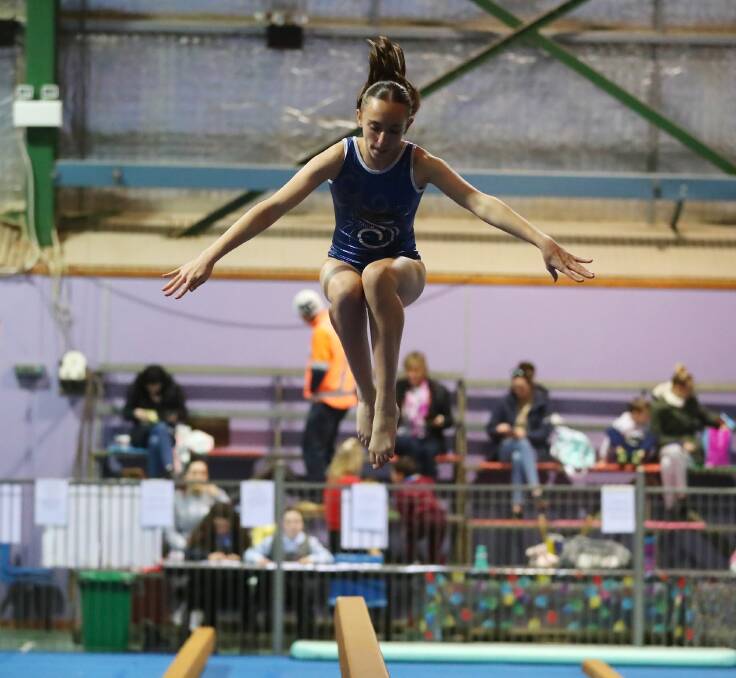 Airborne Gymnastics competitors are off to this weekend's state championships in Sydney. Pictures: Emma Hillier