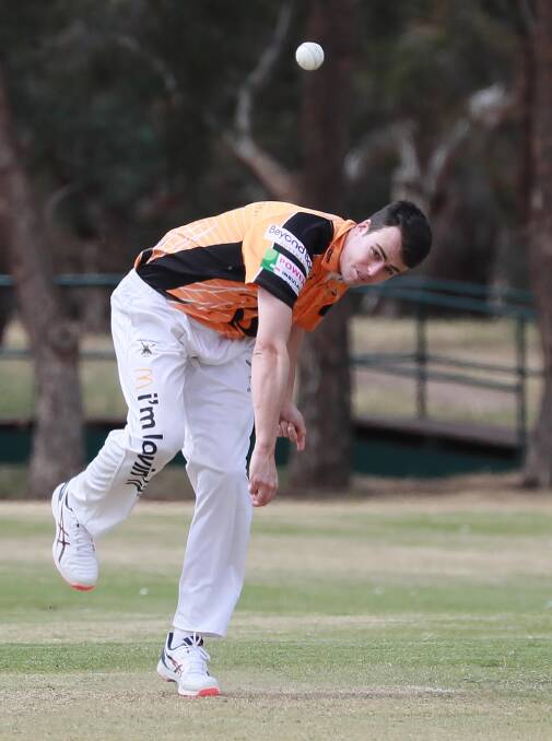 Lake Albert blasted through RSL's batting line-up to secure an easy one day victory on Saturday. Pictures: Les Smith