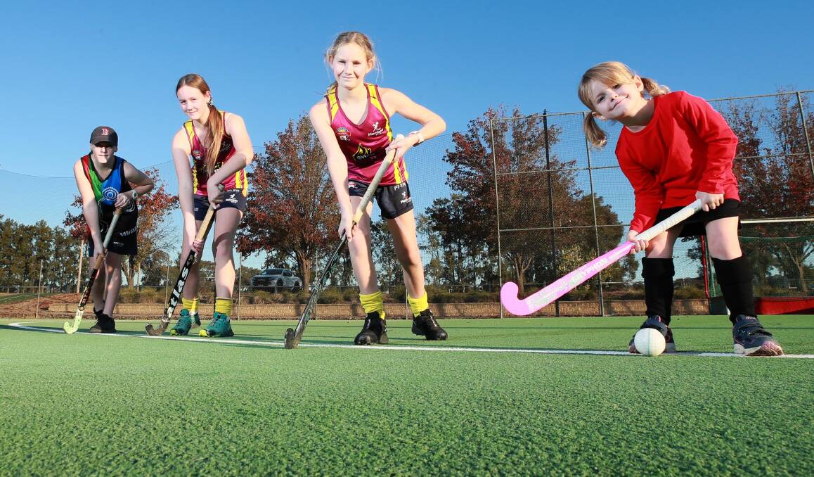 STILL HOPEFUL: Wagga Hockey are yet to officially make a call on their seasons. Picture: Les Smith