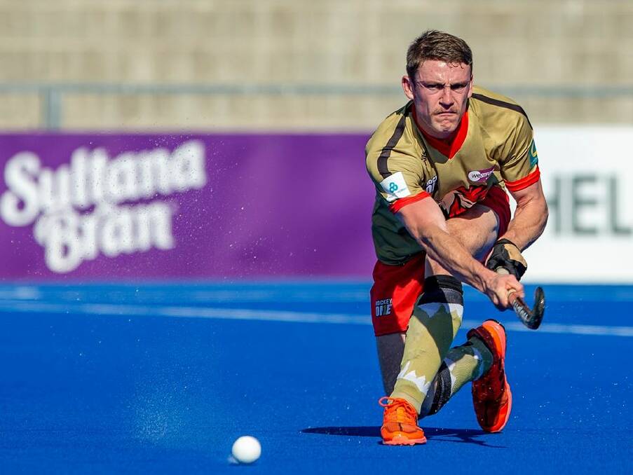 GREEN AND GOLD: Wagga product Dylan Martin will represent Australia A in a series against Belgium later this month. Picture: NSW Pride