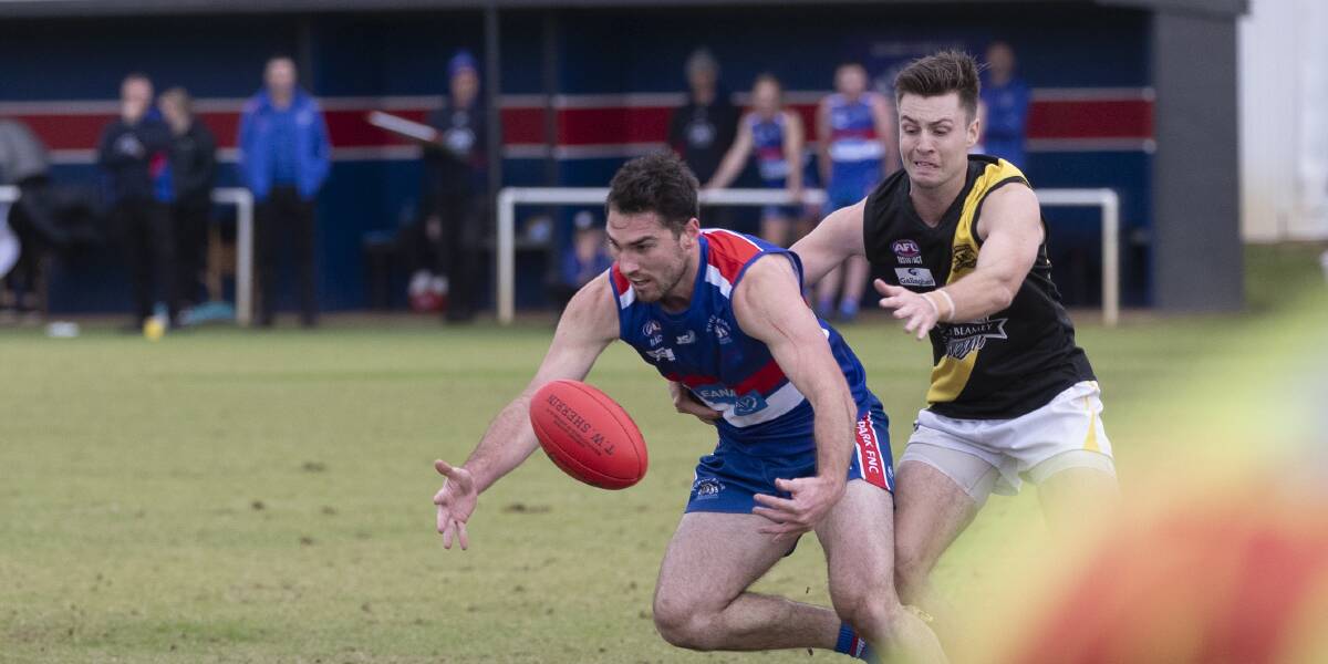 The Bulldogs were too strong at Maher Oval. Pictures: Madeline Begley 