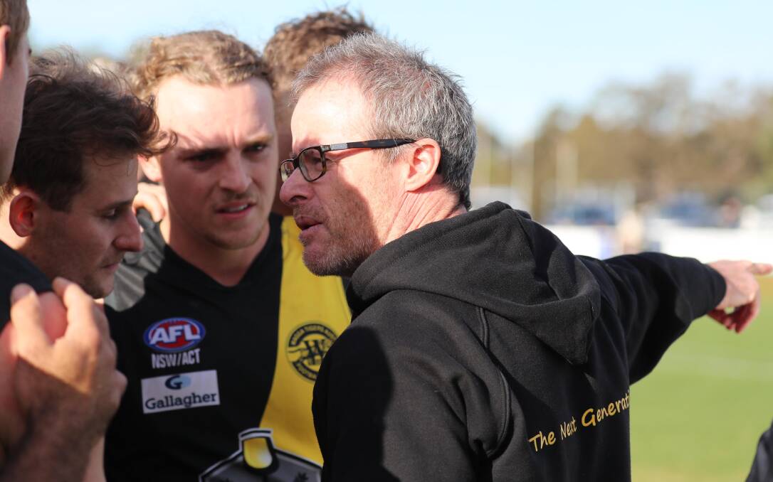 OPTIMISTIC: Wagga Tigers coach Troy Maiden. Picture: Les Smith