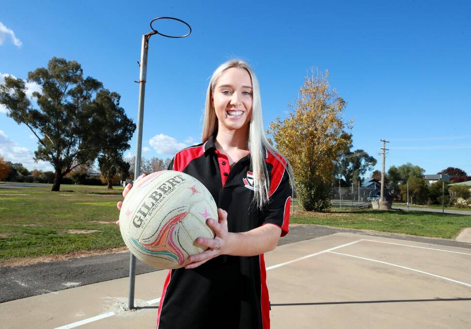 FRESH START: Netballer Flynn Hogg has joined North Wagga after several seasons with Collingullie-Glenfield Park. Picture: Les Smith