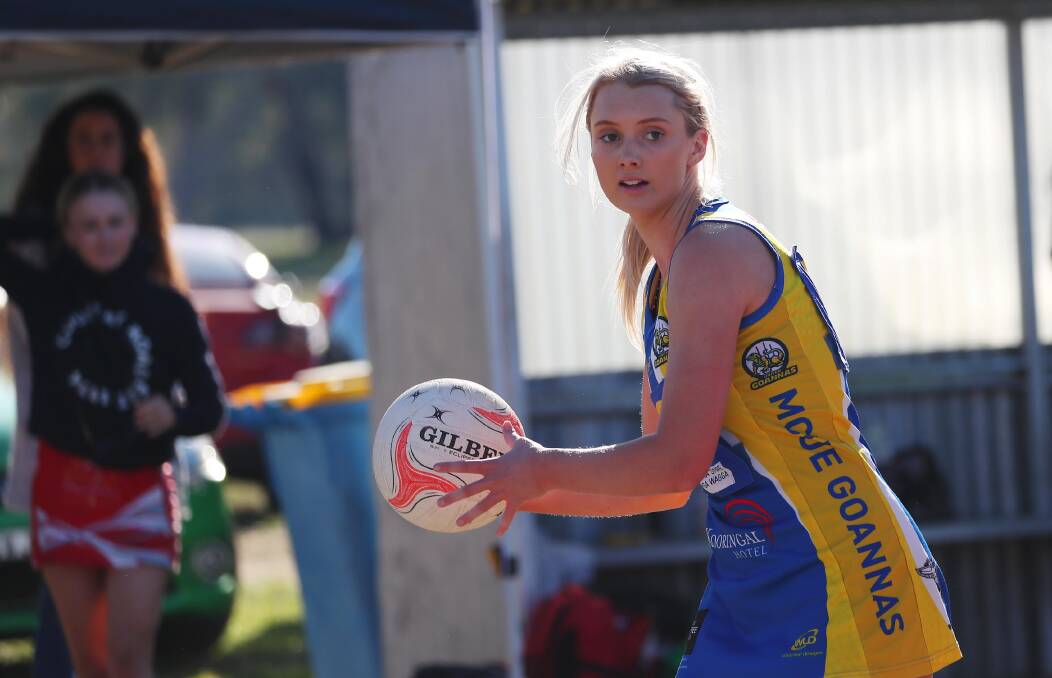 Pictures of the Riverina League netball representative squad in action. 